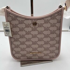 Michael Kors Briley Blush Pink Monogram Women's Messenger Bag